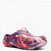 Muck Big Kids' Muckster Lite Liberty 4" Eva Clog Red/White/Blue - MMLCYUSS