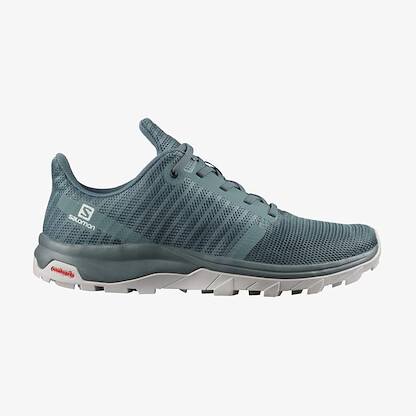 Salomon Women's Outbound Prism Trail Running Shoe Stormy Weather/Stormy Weather/Lunar Rock - L41445400