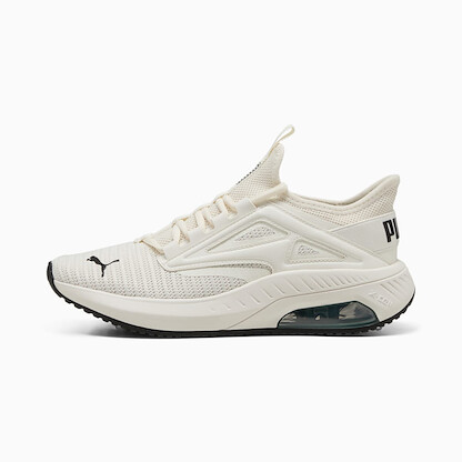 PUMA Women's X-Cell Ayro Running Shoe Warm White/Puma Black/Green Moon - 31187502