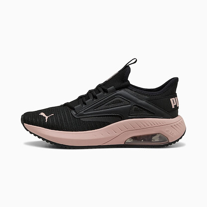 PUMA Women's X-Cell Ayro Running Shoe Puma Black/Rose Quartz - 31187501