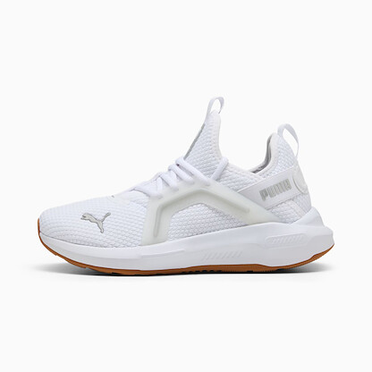 PUMA Women's Softride Enzo 5 Running Shoe PUMA White/PUMA Silver/PUMA Black - 31121303