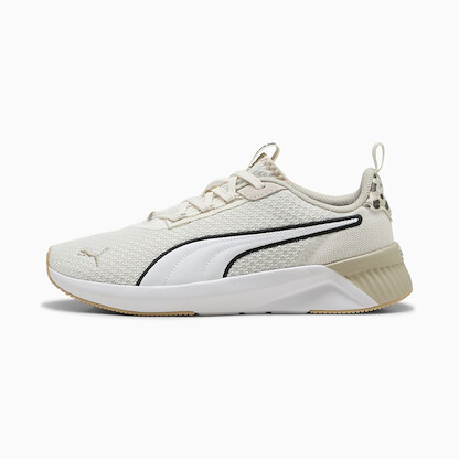 PUMA Women's Softride Harli Hybrid Skins Running Shoe Warm White/Desert Dust - 31110201
