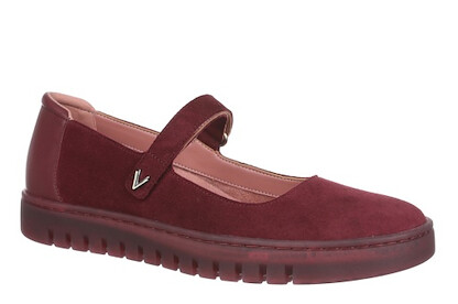 Vionic Women's Uptown Mary Jane Cherry Jubilee Nubuck Leather - J2229L5600