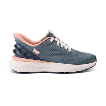 Kizik Women's Athens 2 Hands-Free Sneaker Stormy Weather/Rose -  WATH2512