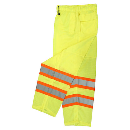 Radians Class E Surveyor Safety Pants Hi-Vis Green - SP61-EPGS