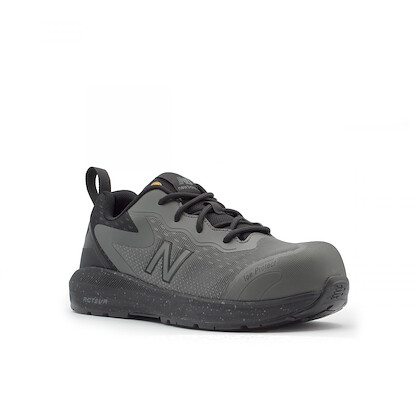 NEW BALANCE SAFETY Women's Logic Composite Toe ESD Work Shoe Grey/Black - WIDLOGIGS