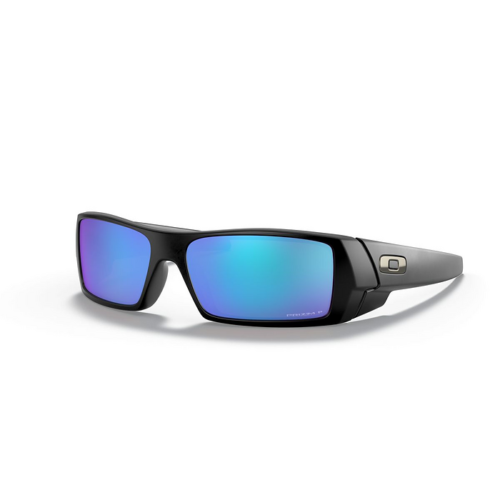 Oakley Men's Gascan Sunglasses Matte Black/Prizm Sapphire Polarized (60 mm) - 0OO9014-901450 60