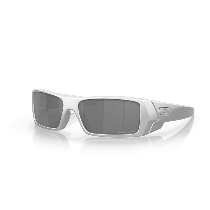 Oakley Men's Gascan Sunglasses X-Silver/Prizm Black (60 mm) - 0OO9014-9014C1 60