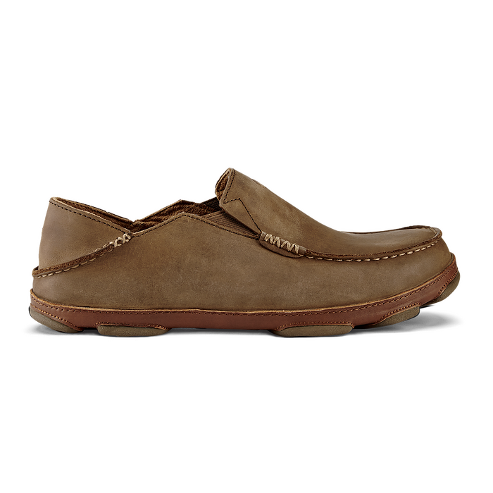 OluKai Men's Moloa Slip-On Ray/Toffee - 10128-2733