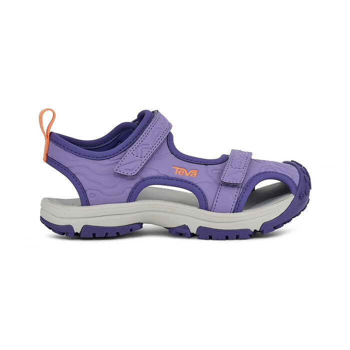 Teva Unisex Little Kid's Toachi Hydratrek Water Sandal Purple Multi - 1164670C-PLMT