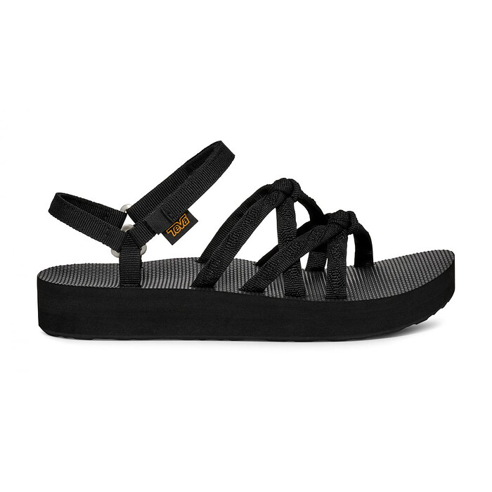 Teva Women's Midform Kena Slim Sandal Black - 1173494-BLK