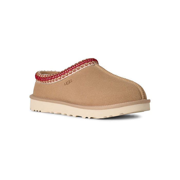 UGG Women's Tasman II Slipper Sand/Dark Cherry - 1174470-SDDR