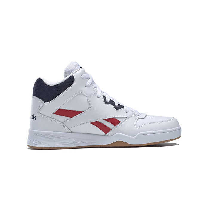 Reebok Men's Royal BB4500 Hi 2 Sneaker Ftwr White/Vector Red/Vector Navy - GY6304