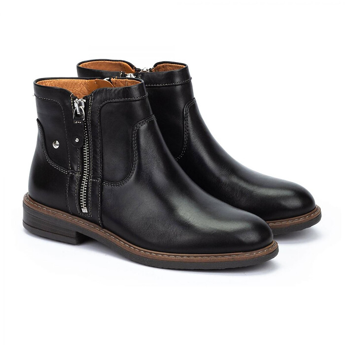 Pikolinos Women's Aldaya Side-Zip Ankle Boot Black - W8J-8747-000