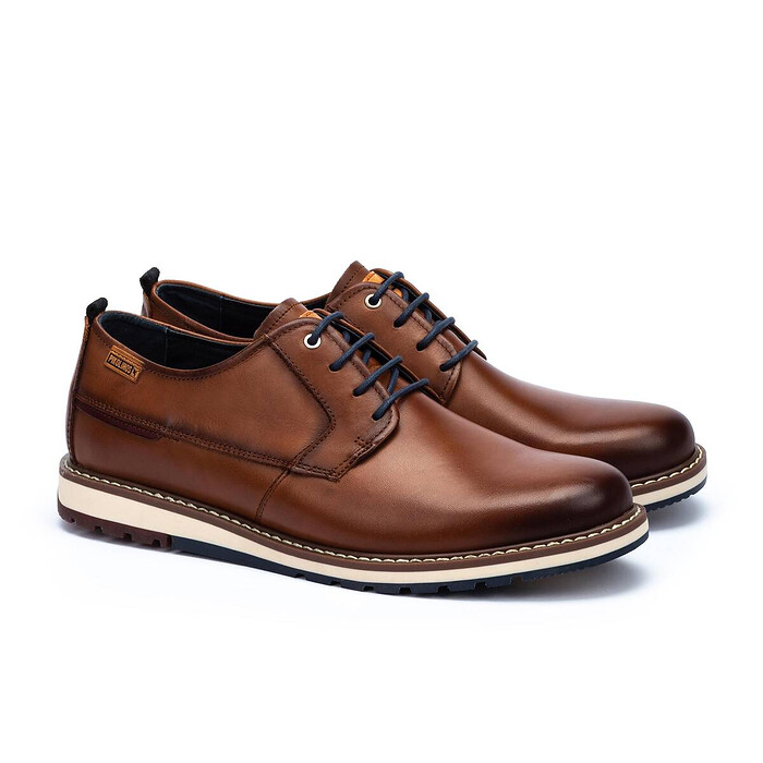 Pikolinos Men's Berna Lace Up Cuero - M8J-4314-CUERO
