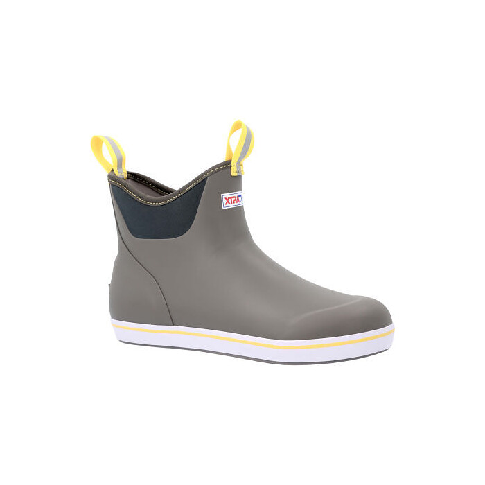 XTRATUF Men's 6" Ankle Deck Boot Grey - 22735