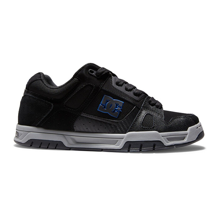 DC Shoes Men's Stag Shoes Black/Grey/Blue - 320188-XKSB