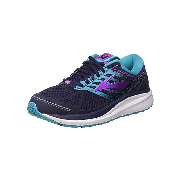 Brooks Women's Addiction 13 Evening Blue/Purple Cactus Flower/Teal Victory - 120253-456