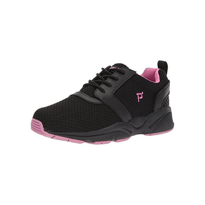 Propet Women's Stability X Walking Shoe Black/Berry - WAA032MBBY