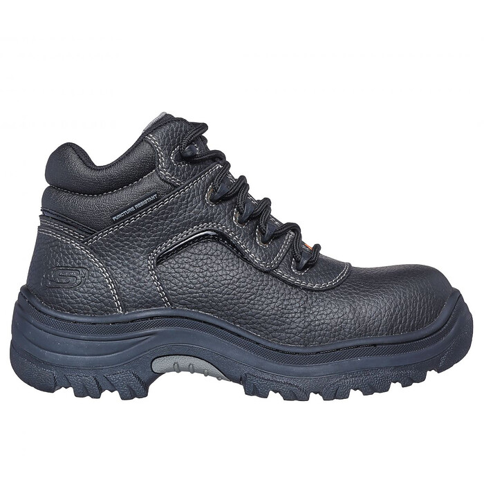 SKECHERS WORK Women's Burgin - Coralrow Composite Toe Work Boot Black - 77288-BLK