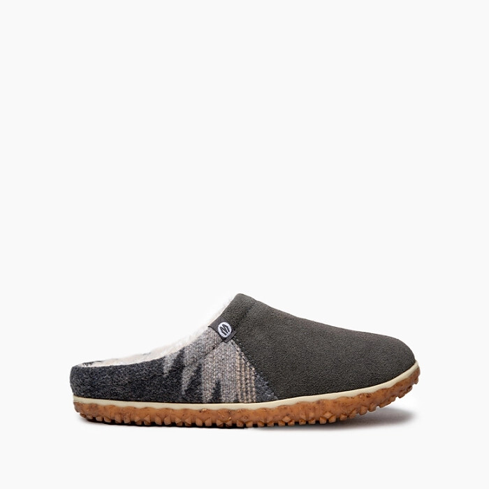 Minnetonka Women's Tahoe Slipper Grey Multi - 40134-GRM