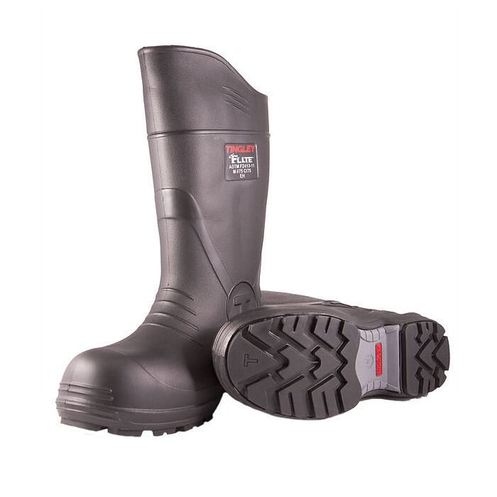 Tingley Unisex 15" Flite Composite Toe Boot with Cleated Outsole Black - 27251