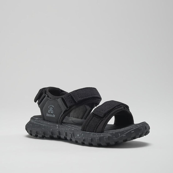 Kamik Unisex Kids' Harbor Open-Toe Sandal Black - HK4271-BLK