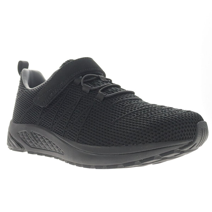 Propet Men's Tour Knit FX Black Mesh Sneaker - MAA343MBLK