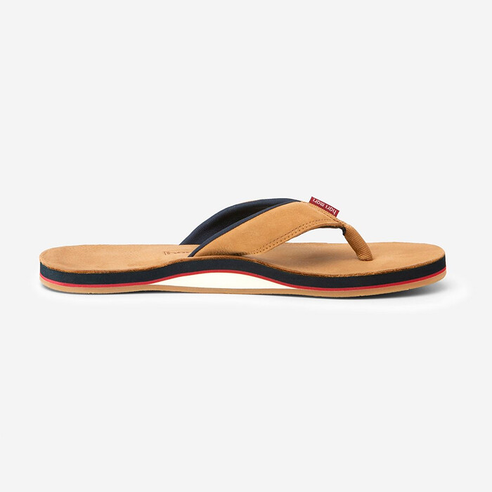 Hari Mari Men's Pier Arch Support Flip Flops Tan - 1007-103