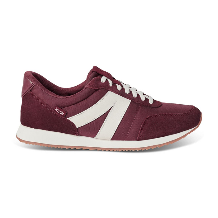 Kizik Women's Milan Hands-Free Sneaker Merlot - DMIL-MERLOT