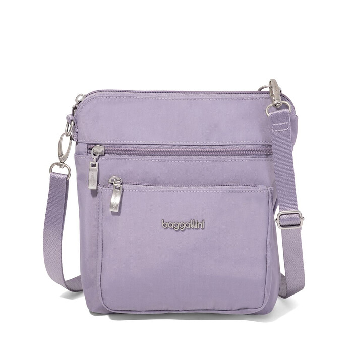 Baggallini Modern Pocket Crossbody Lilac - POK730