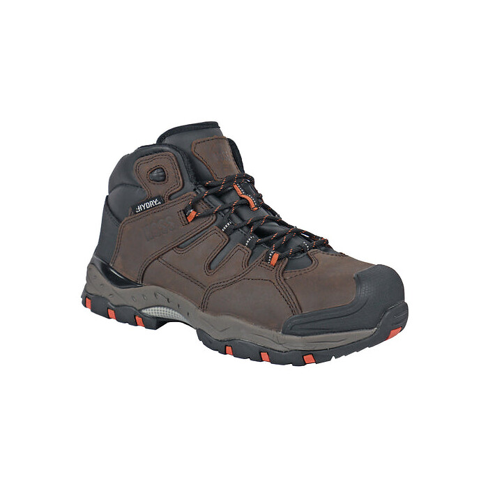 HOSS Men's Tracker Composite Toe Waterproof Work Boot Brown - 50251