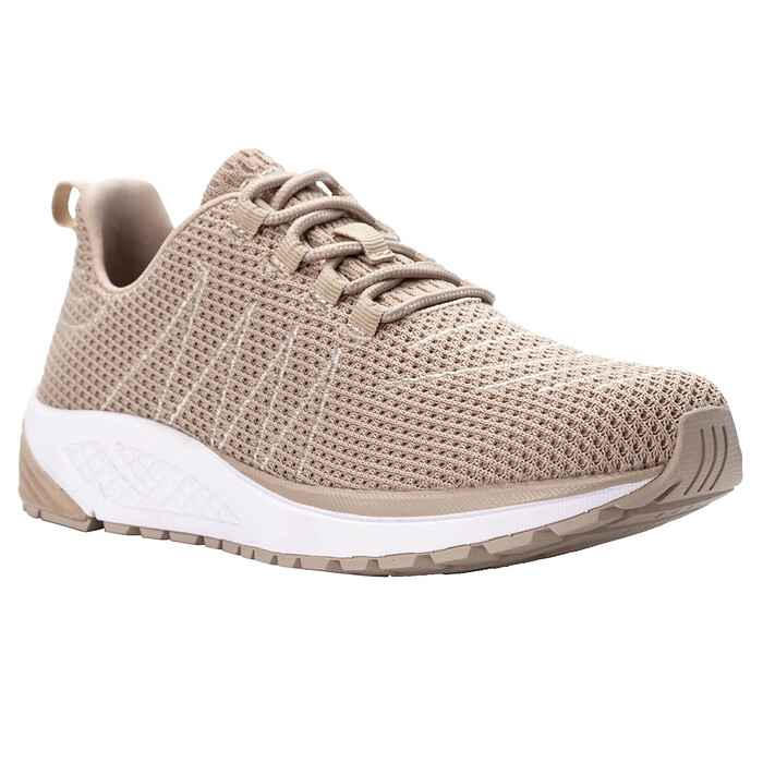 Propet Women's Tour Knit Sneaker Sand Mesh - WAA112MSAN