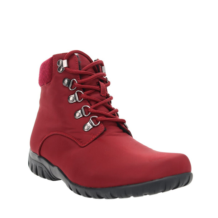 Propet Women's Dani Ankle Lace Winter Boot Bordo Nylon - WBA062NBDO