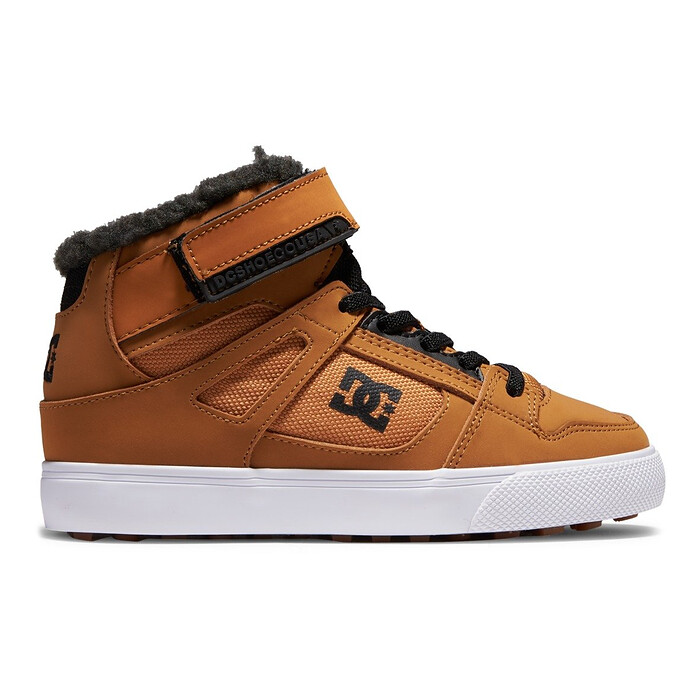 DC Shoes Unisex Kids' Pure High-Top Winter Shoes Brown/Wheat - ADBS300327-BWW