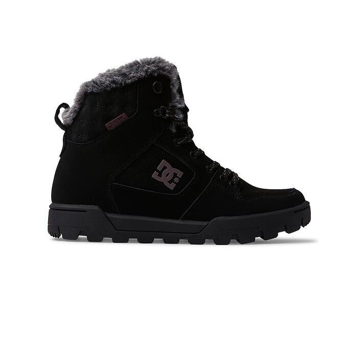 DC Shoes Women's Manteca 4 Water-Resistant Boots Black/Grape - ADJB100012-BK2
