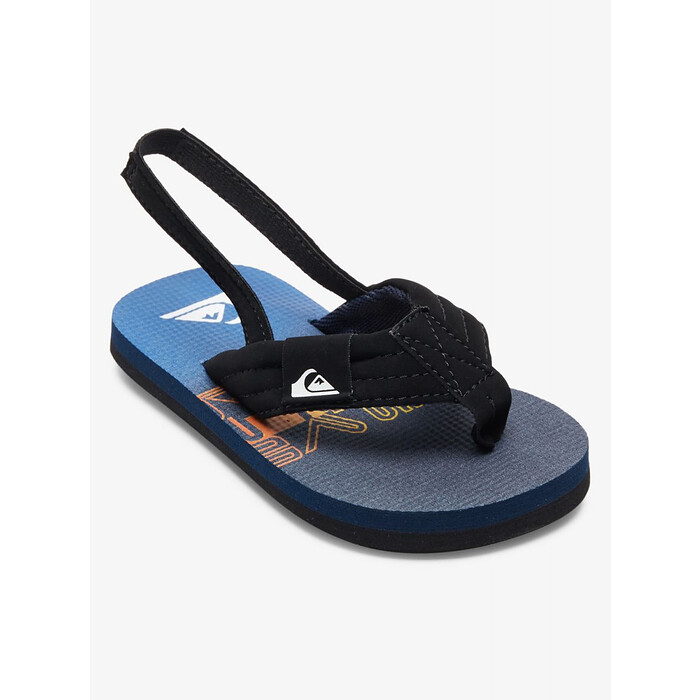 Quiksilver Toddlers' Molokai Layback Flip Flop Sandals Blue 3 - AQTL100066-BYJ3