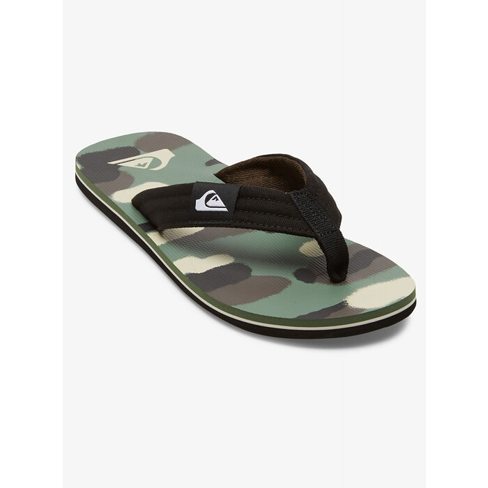 Quiksilver Men's Molokai Layback II Sandal Black/Brown/Green - AQYL101339-XKCG