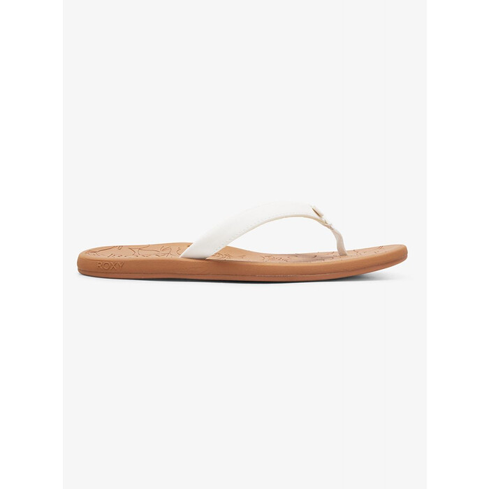 ROXY Women's Vickie Flip Flop White - ARJL100849-WHT