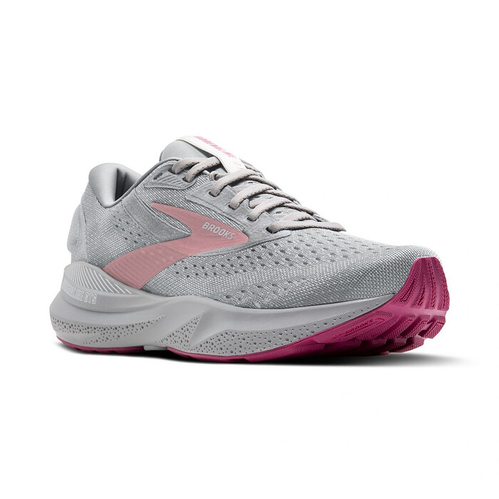 Brooks Women's Adrenaline GTS 24 Alloy/White/Zephyr - 120426-019