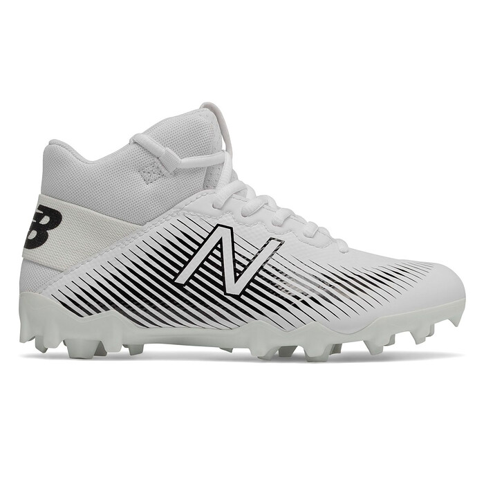 New Balance Kids' Unisex Freeze v2 Lacrosse Cleats White - FREEZJW2