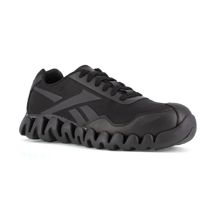 Reebok Work Men's Zig Pulse Composite Toe Work Athletic Work Shoe Black - RB3019