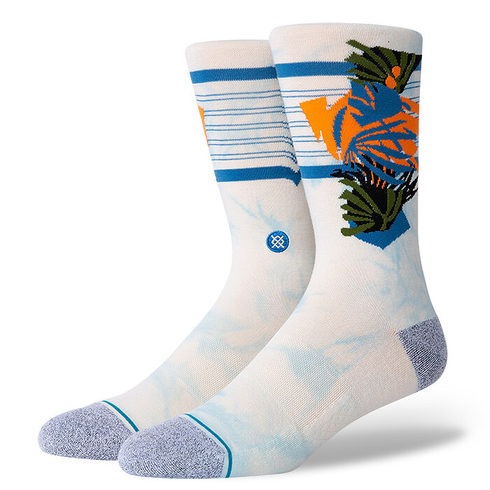 Stance Men's Sybil Crew Socks White - M545A20SIL-WHT
