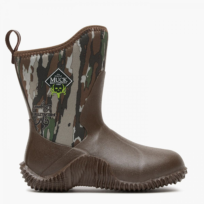 Muck Boot Company Little Kids' 9" Waterproof Muck x Bone Collector Hale Boot Realtree Original - MBC9BY90