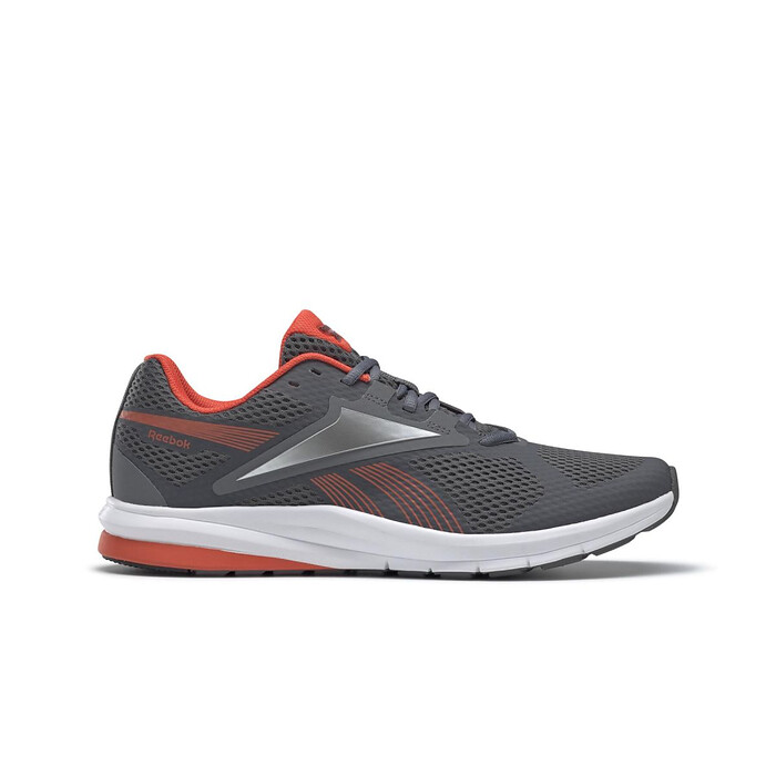 Reebok Men's Endless Road 2.0 Running Shoe Cold Grey 6/White/Vivid Orange - EH2658