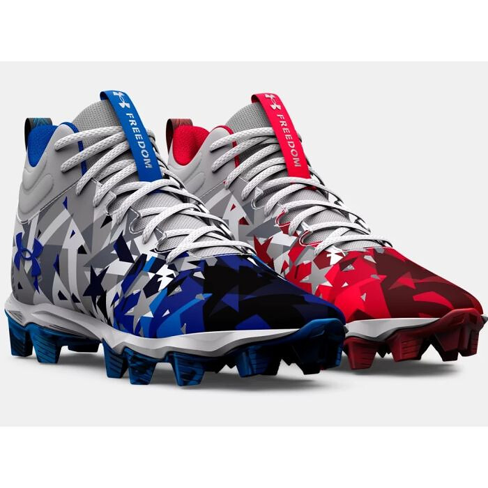 UNDE UA Spotlight Fr - White-Red-Royal