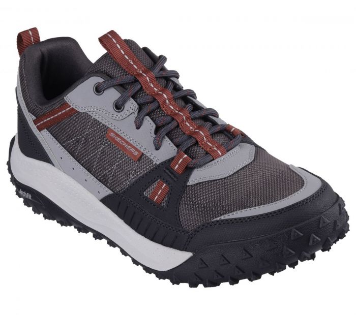 Skechers Men's Arch Fit Swift Trail Gray/Black - 237604-GYBK