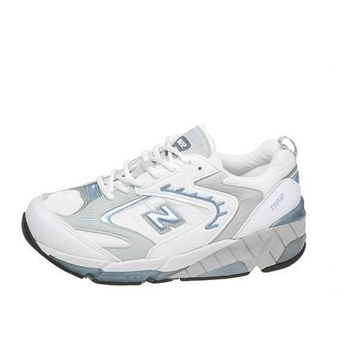 New Balance Women s 1122 v1 Motion Control Walking Shoe White Blue W1122MC